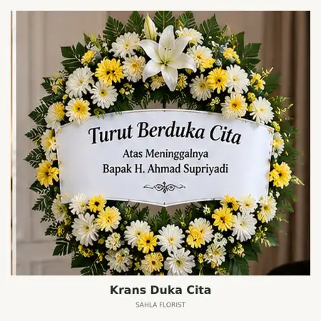 Krans Bunga Duka Indihiang